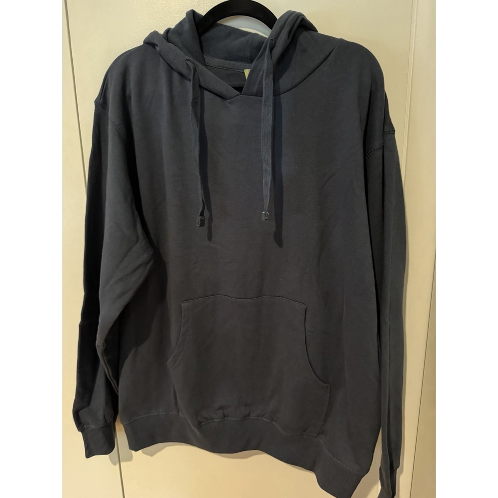 Econscious Men's Large Hoodie Pacific Blue New Without Tags Organic Cotton